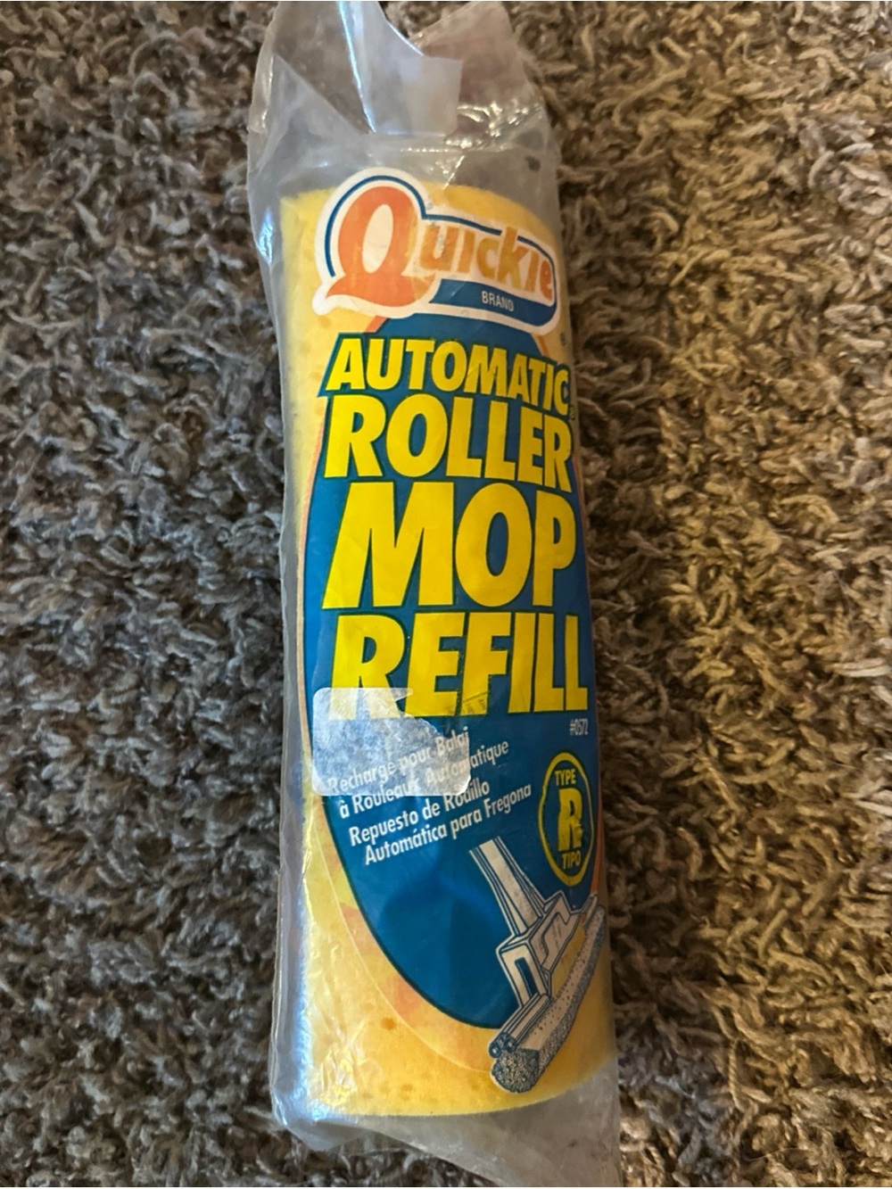VTG Automatic #0572 Roller Mop Refill by Quickie Type R #0572